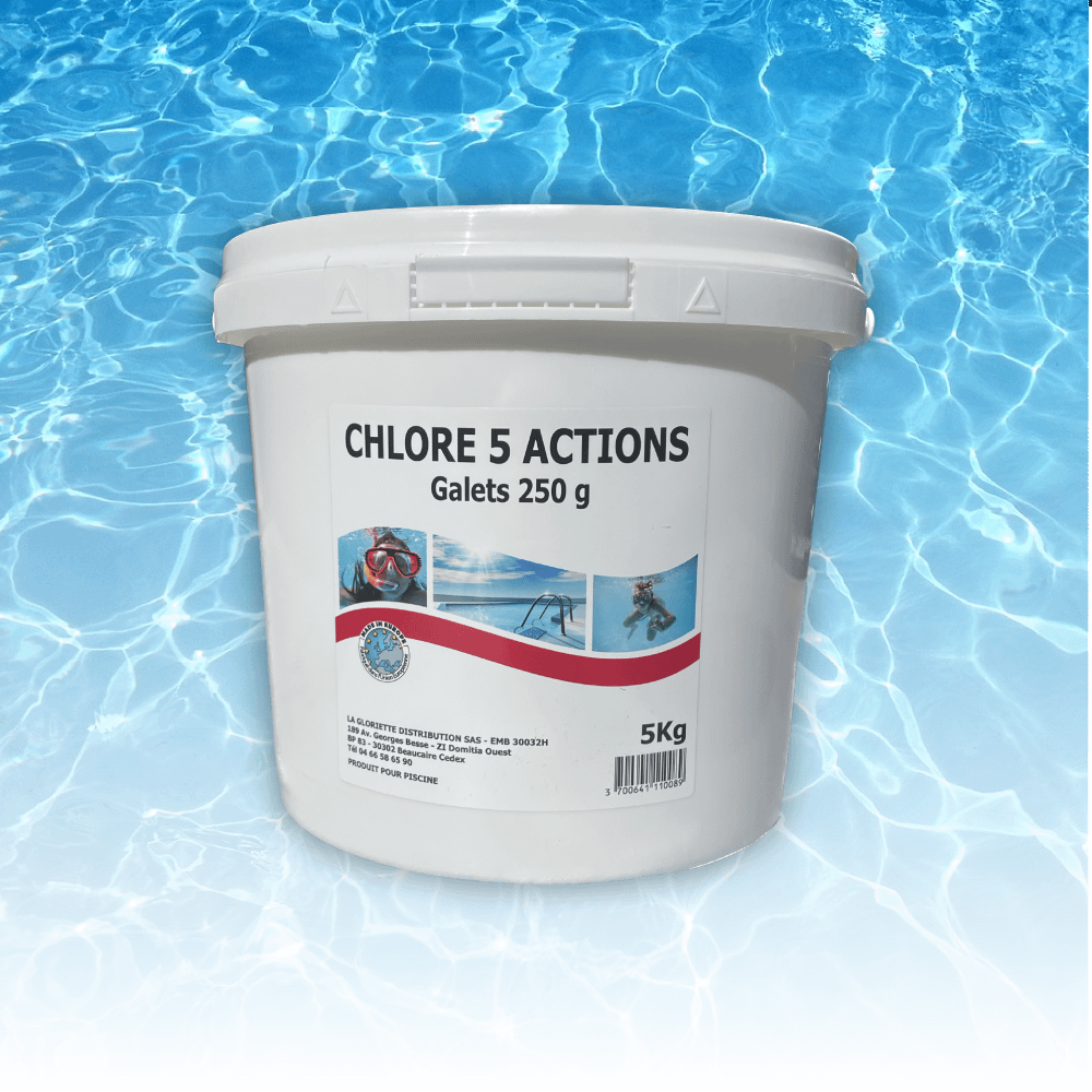 GALET 5 ACTIONS 250G - SEAU DE 5 KG
