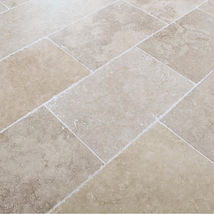 TRAVERTIN MIX BEIGE 1ER CHOIX UNITÉ : M²