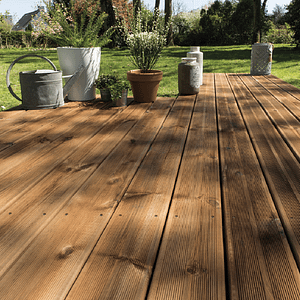 LAME TERRASSE PIN Classe 4 BRUNE UNITÉ : M²