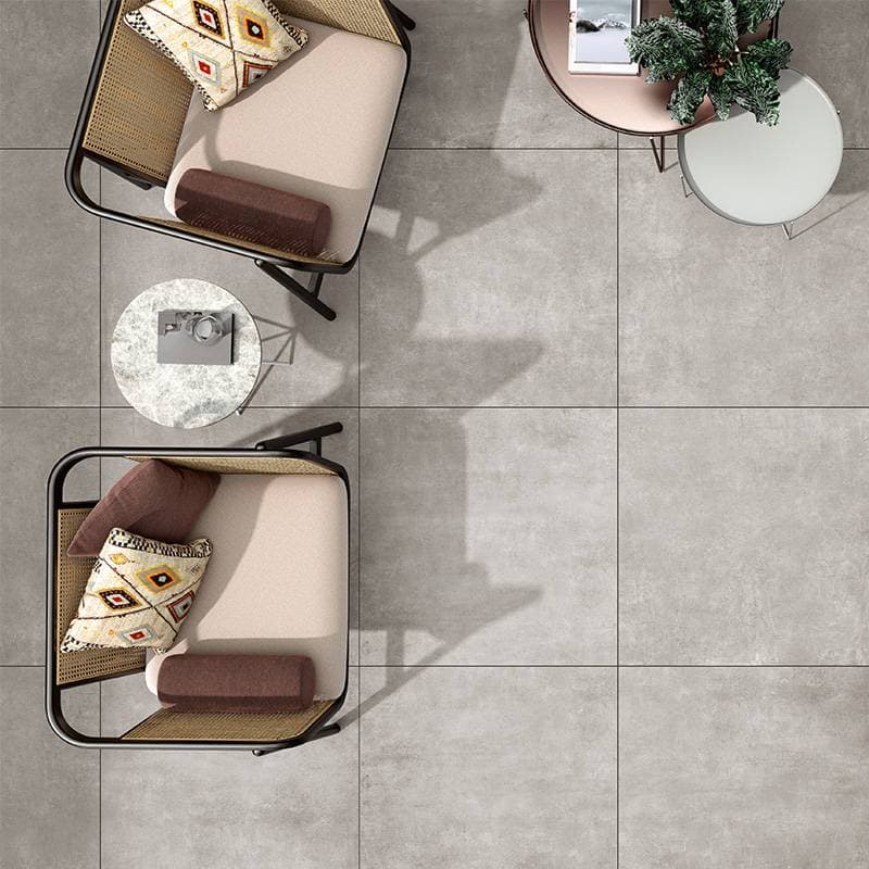 DALLE CÉRAMIQUE 20MM COLORIS : GRIS - UNITÉ : M²